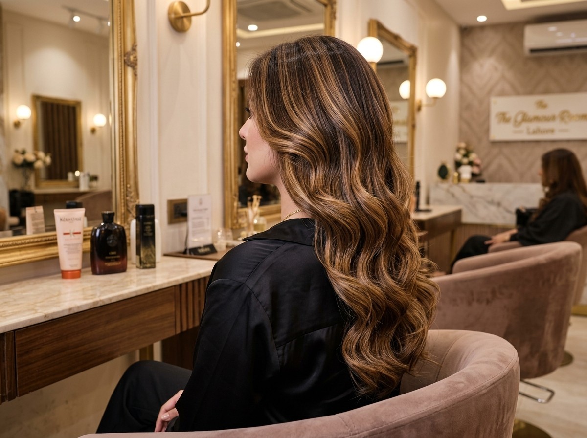 Hair styling, blow dry and hair treatments in Lahore